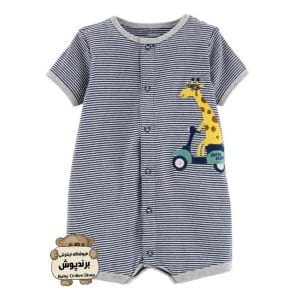 رامپر بچه گانه طرح زرافه برند Carters