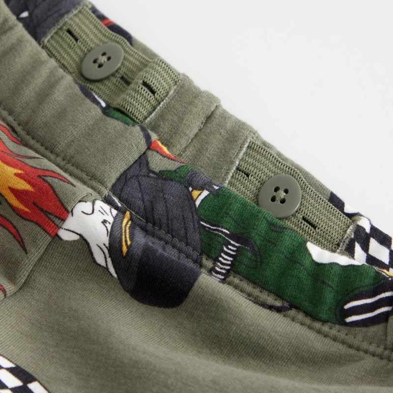 خرید ست پلیور و شلوار پسرانه لینـدکس طرح ماشین مسابقه‌ای