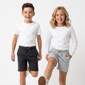 شلوارک پسرانه دخترانه جنس دورس برند H&M برندپوش