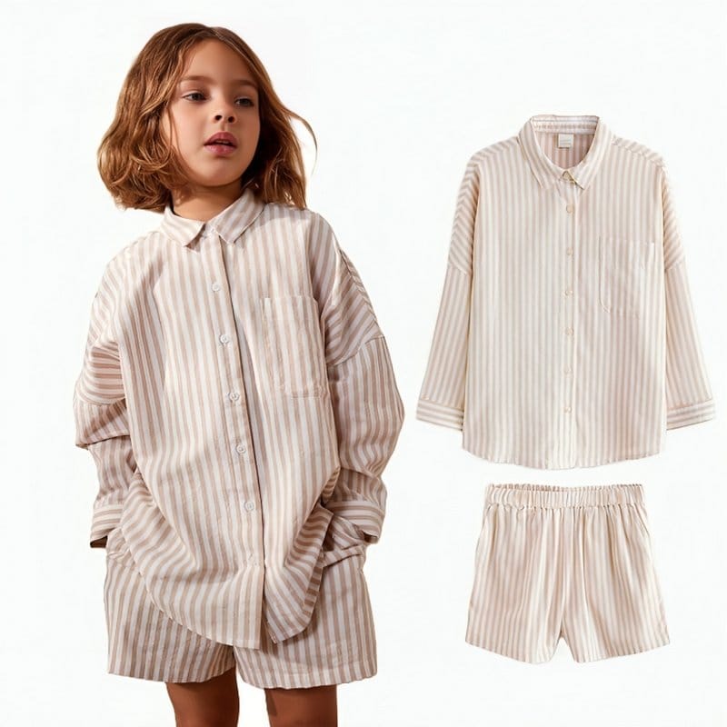 ست پیراهن و شلوارک پسرانه برند نکست کد524