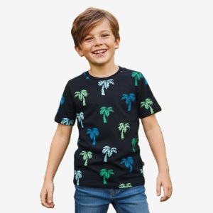 تیشرت بچگانه پسرانه هاوایی برند H&M کد608
