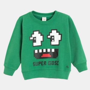 پلیور بچگانه پسرانه کول کلاب سبز کد688