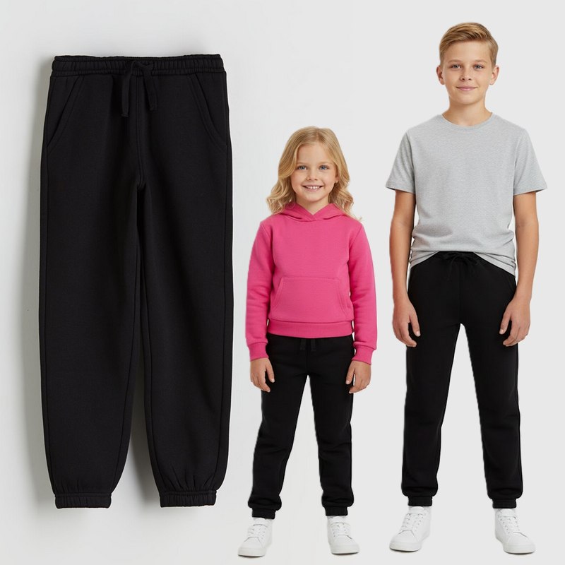 شلوار جاگر بچگانه مشکی برند ال سی وایکیکی LC Waikiki