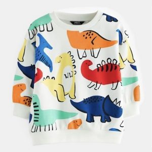 پلیور دورس پسرانه نکست طرح دایناسور توکرکی کد696