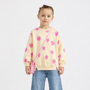 خرید پلیور دخترانه برند Zara با طرح جذاب از مزون کودک برندپوش