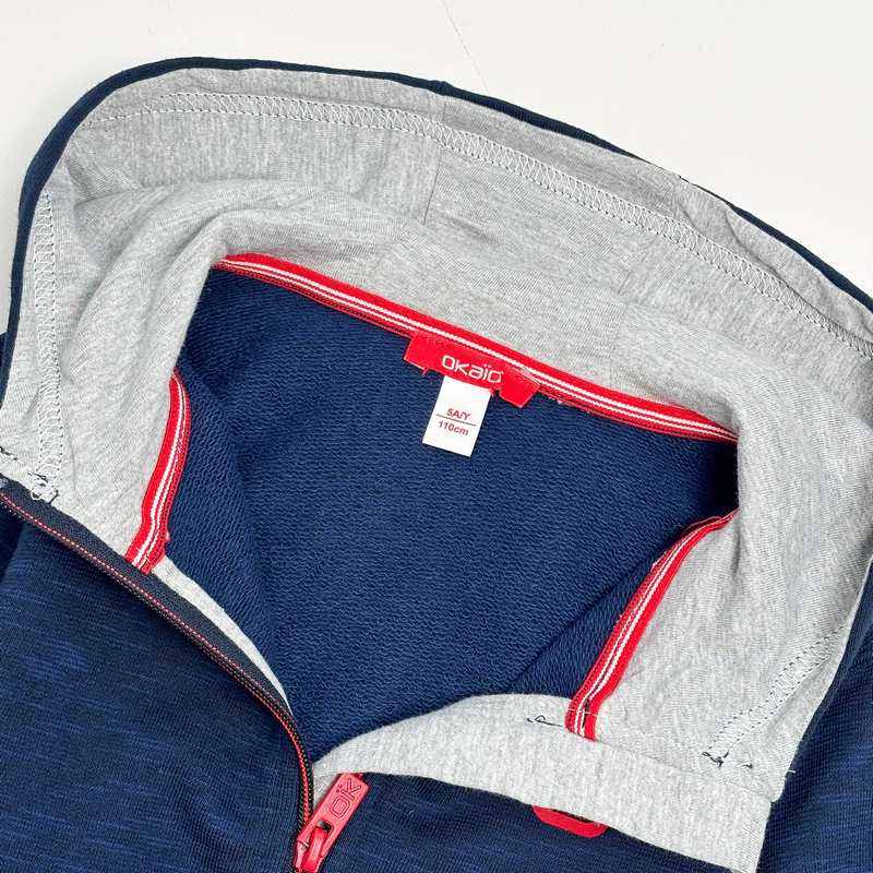 سویشرت پسرانه بچه گانه اسپرت سرمه ای اوکایدی Okaidi