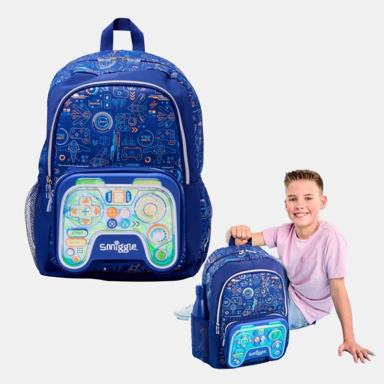 کوله پشتی پسرانه اسمیگل طرح دسته گیم