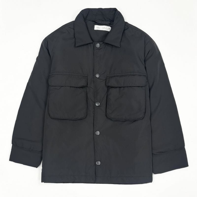 کت بچگانه بهاره برند زارا رنگ سرمه ای