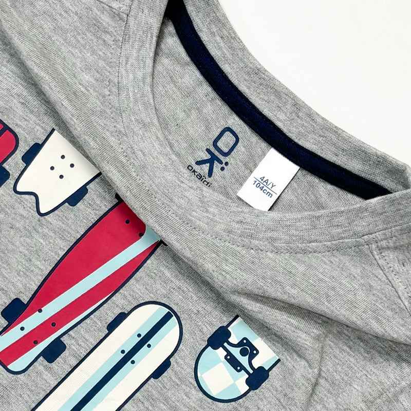 بلوز پسرانه خارجی طرح اسکیت برند انکو