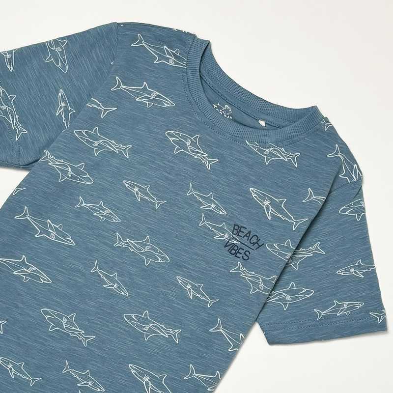 تیشرت بچگانه طرح شارک کد948