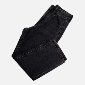 شلوار جین پسرانه و دخترانه مدل نیم بگ برند H&M کد985