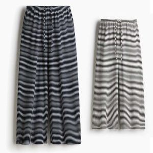 شلوار دخترانه نوجوان پارچه بیسکویتی برند H&M اورجینال