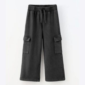 شلوار کارگو Zara پسرانه و دخترانه نوک مدادی در برندپوش