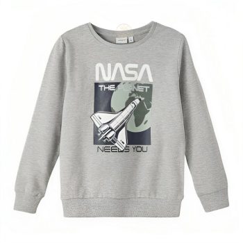 پلیور پسرانه طرح ناسا برند Name it در فروشگاه لباس کودک برندپوش