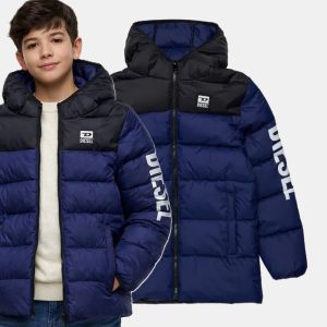 کاپشن اسپرت پسرانه دیزل سرمه ای کد0310