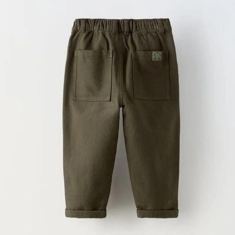 شلوار مام استایل بچه گانه برند ZARA کدb67 (5)