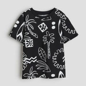 تیشرت بچگانه پسرانه طرح نخل برند H&M