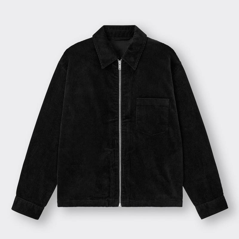 کت مخمل کبریتی نوجوان و بزرگسال اسپرت وارداتی مشکی