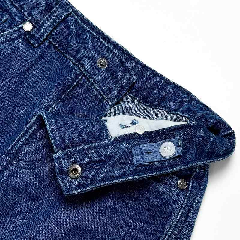 شلوار جین دخترانه بالونی مارکدار