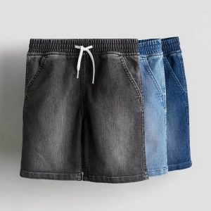 شلوارک جین پسرانه نوجوان برند H&M