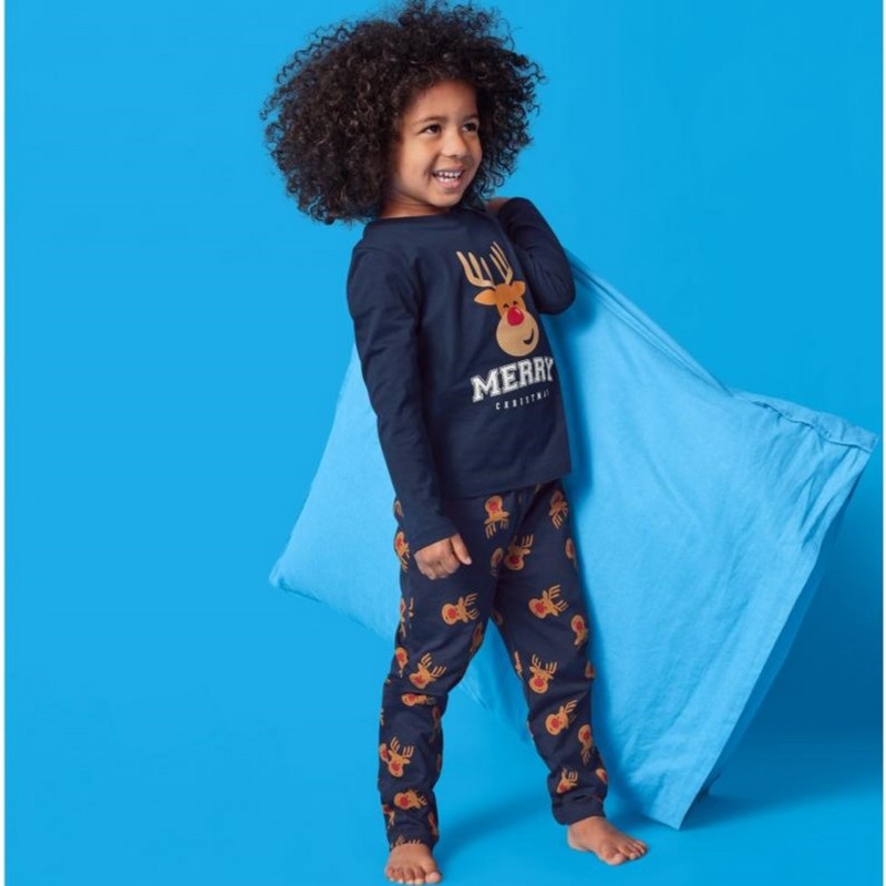 ست بلوز و شلوار راحتی طرح گوزن