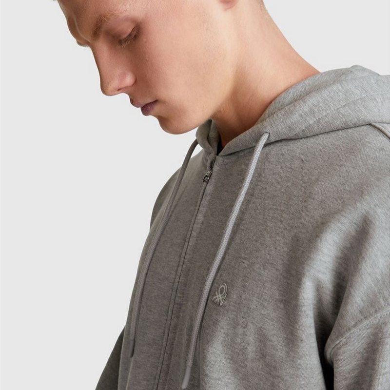 سویشرت پسرانه نوجوان شیک و ساده برند بنتون Benetton