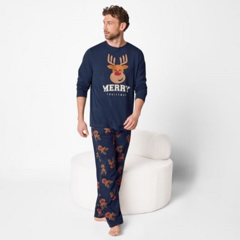 لباس ست خانوادگی راحتی طرح کریسمس برند اسمارا Esmara