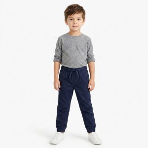 شلوار کتان پسرانه اسلش برند H&M